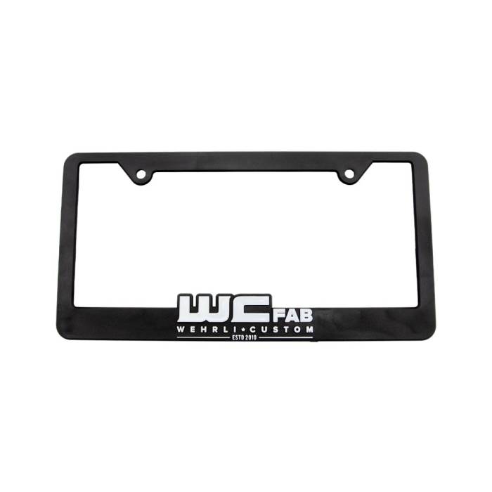 Wehrli Custom Fabrication - WCFab Custom License Plate Frame - WCF100039