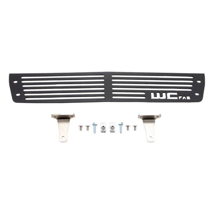 Wehrli Custom Fabrication - WCFab 2015-2019 GMC Sierra 2500/3500 HD Bumper Grille - WCF100291