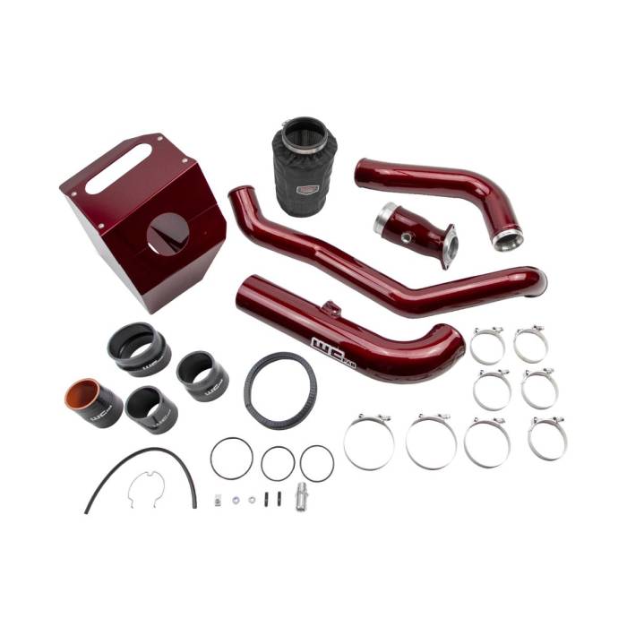 Wehrli Custom Fabrication - WCFab 2017-2019 L5P Duramax Stage 2 High Flow Intake Bundle Kit - WCF100441