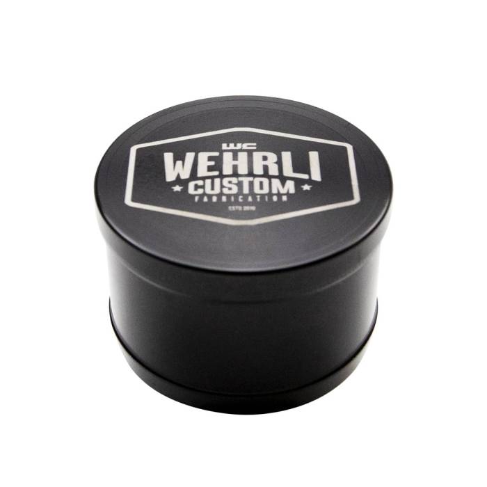 Wehrli Custom Fabrication - WCFab 2017-2026 L5P Duramax Billet Black Anodized Turbo Resonator Plug - WCF100473