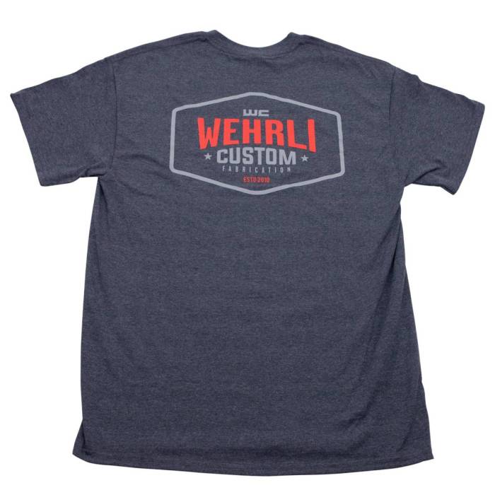 Wehrli Custom Fabrication - WCFab Men's T-Shirt- Back Logo - WCF100777, WCF100763, WCF100768