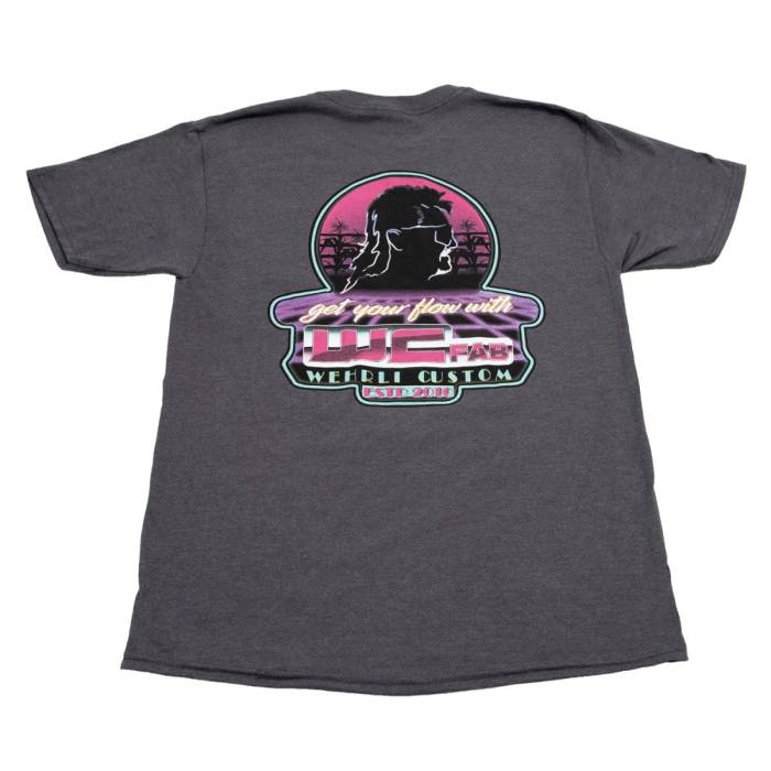 Wehrli Custom Fabrication - WCFab Men's T-Shirt - Get Your Flow Grey - WCF100869