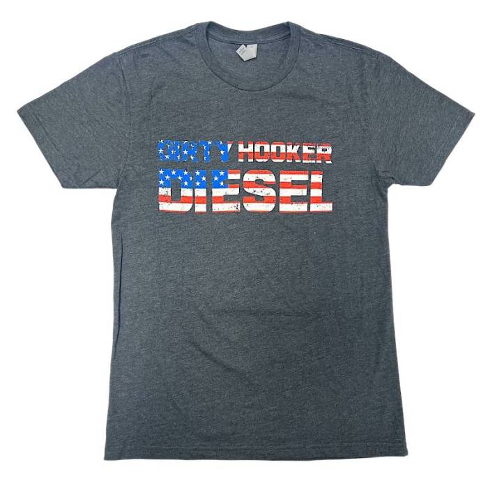 Dirty Hooker Diesel - DHD Next Level Patriot T-Shirt - 061-110T
