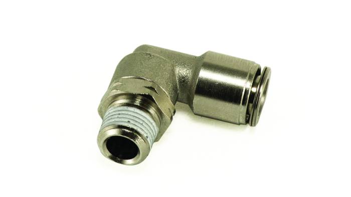Air Lift - Air Lift Elbow- Male 1/8" NPT x 1/4" PTC Tube - 21837