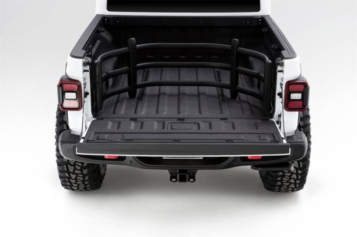 AMP Research - AMP Research 20-22 Jeep Gladiator (Does Not Work w/Tonneau Cvrs) Bedxtender HD Sport - Black - 74833-01A
