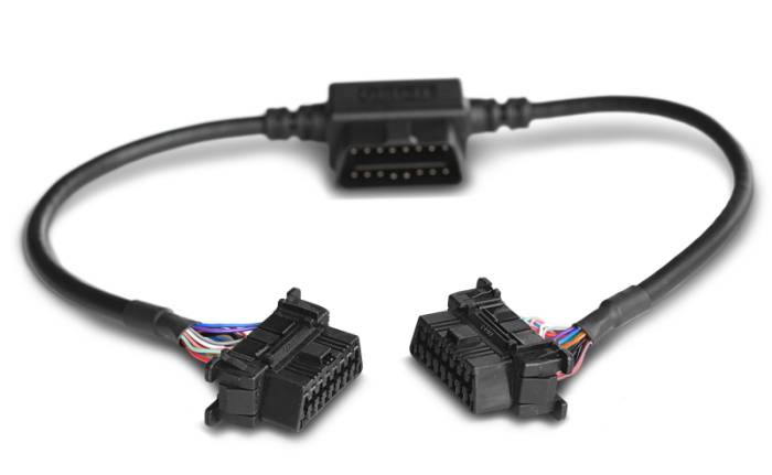 AMP Research - AMP Research PowerStep Plug N Play Pass Thru Harness - Black - Clip In OBD Plug (Ram & Toyota Only) - 76405-01A