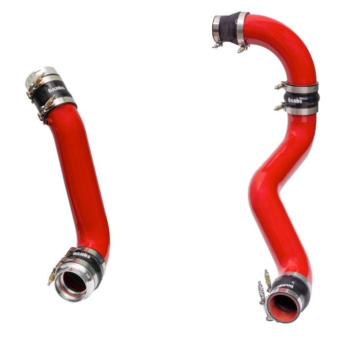 Banks Power - Banks Power Boost Tube Upgrade Kit Red powder-coated (Set) - 26005