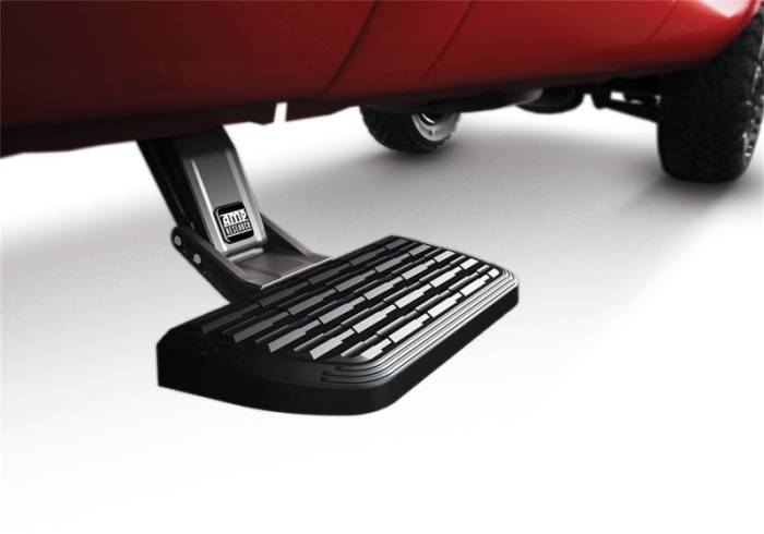 AMP Research - AMP Research 2023 Ford F-250/F-350 Super Duty All Beds Driver Side ONLY BedStep2 - Black - 75422-01A