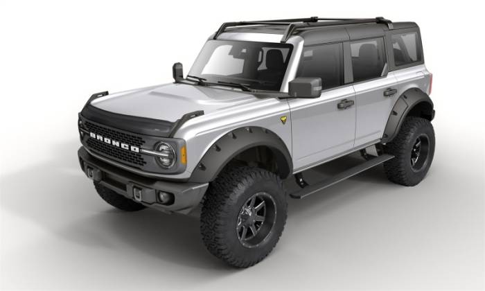 AMP Research - AMP Research 21-23 Ford Bronco (Excl. Raptor) / 19-22 Ford Ranger Powerstep Plug N Play - Black - 76140-01A