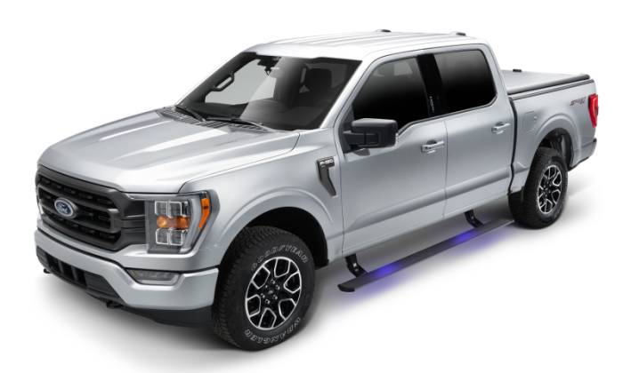 AMP Research - AMP Research 21-23 Ford F150 PowerStep Plug N Play - Black (See 76252-01A For Hybrid) - 76152-01A