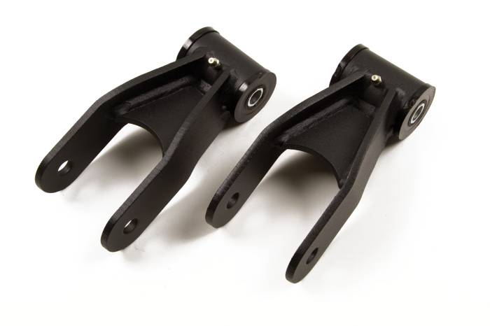 BDS Suspension - BDS 1 in. Lift Leaf Spring Shackle Kit for 1984-2001 Jeep Cherokee XJ - BDS124107