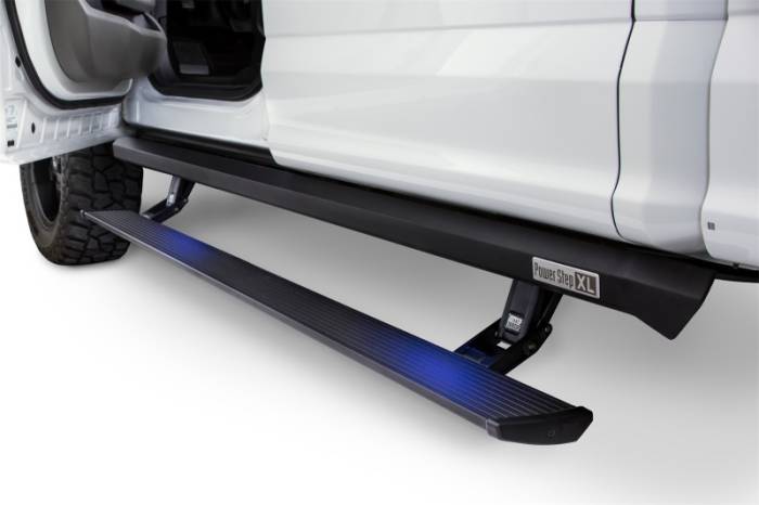 AMP Research - AMP Research 2007-2018 Jeep Wrangler JKU 4DR PowerStep XL - Black (Incl OEM Style Illumination) - 77122-01A