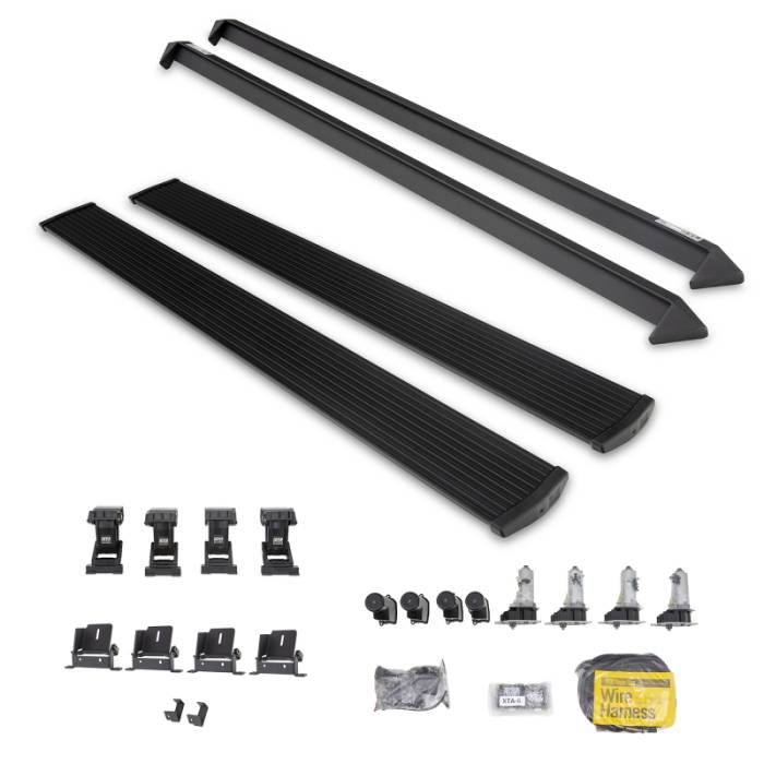 AMP Research - AMP Research 20-24 Jeep JT Gladiator (Launch/Overlnd/Rubicon/Sport/Sport S) PowerStep XL - Black - 77135-01A