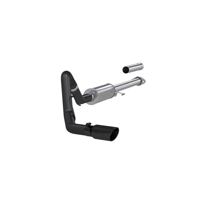 MBRP - MBRP Exhaust 3in. Cat Back; Single; Black - S5253BLK