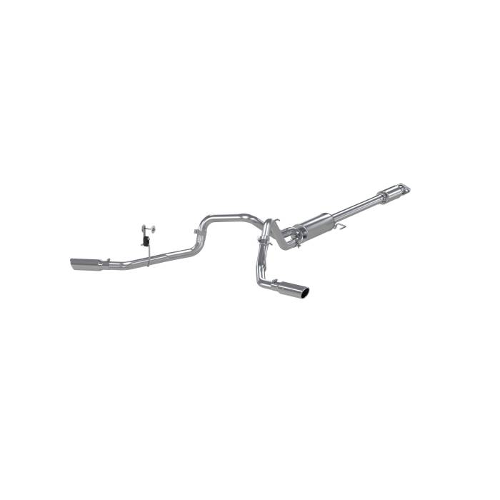 MBRP - MBRP Exhaust 2 1/2in. Cat Back; Dual Side Exit; AL - S5257AL