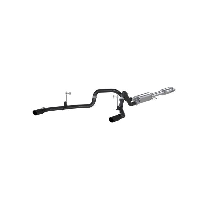 MBRP - MBRP Exhaust 2 1/2in. Cat Back; Dual Rear; Black - S5258BLK