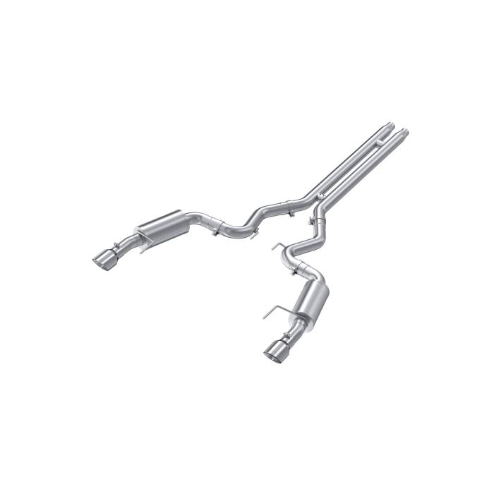 MBRP - MBRP Exhaust 3in. Cat Back; Dual Split Rear; Street Version; 4.5in. tips; T409 - S7239409