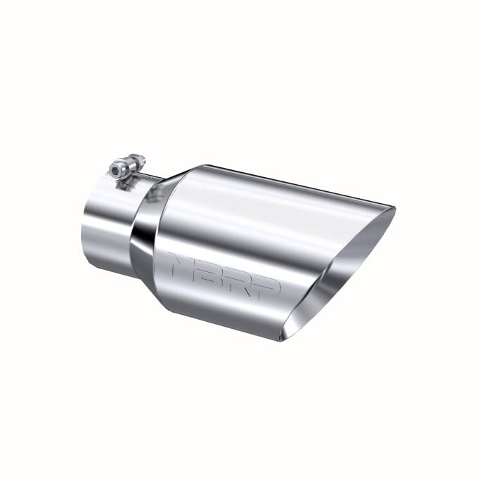 MBRP - MBRP Exhaust Tip; 6in. O.D. Dual Wall Angled 4in. inlet 12in. length; T304 - T5072