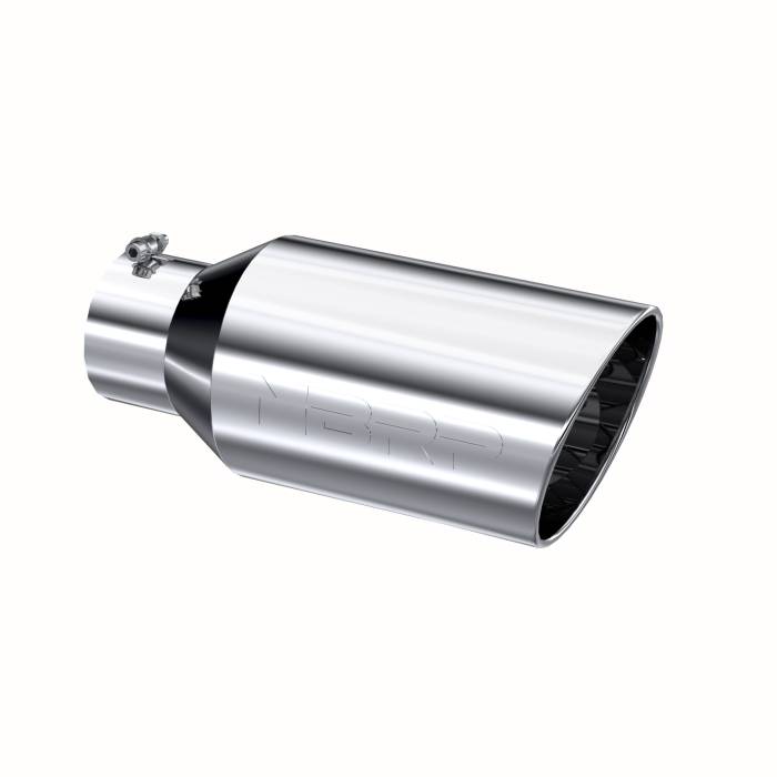 MBRP - MBRP Exhaust Tip; 8in. O.D.; Rolled End; 5in. inlet 18in. in length; T304 - T5129
