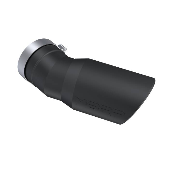 MBRP - MBRP Exhaust 6" OD, Angle Rolled with 30° Bend Tip - T5154BLK