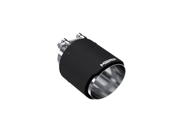 MBRP - MBRP Exhaust Tip; 4.5in OD Out; 3in ID; 6.13in Length; Dual Wall; Carbon Fiber - T5180CF