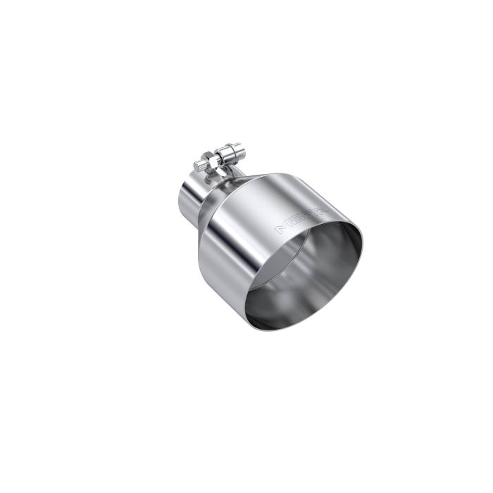 MBRP - MBRP Exhaust Tip; 5in OD Out; 2.5in ID; 6.5in Length; Angle Cut; Single Wall; T304 - T5190