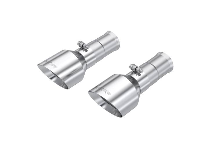 MBRP - MBRP Exhaust 5in. OD Dual Wall Angle Cut Exhaust Tips, Sold in Pairs. - T5204