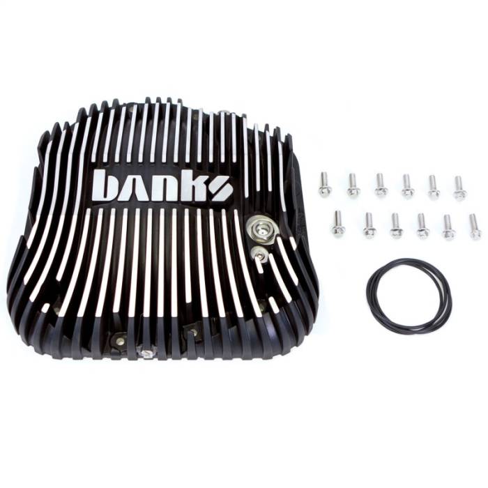 Banks Power - Banks Power 85-19 Ford F250/ F350 10.25in 12 Bolt Black Milled Differential Cover Kit - 19252