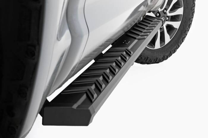 Rough Country - Rough Country BA2 Running Boards Side Step Bars Crew Cab Toyota Tundra (07-21) - 41005