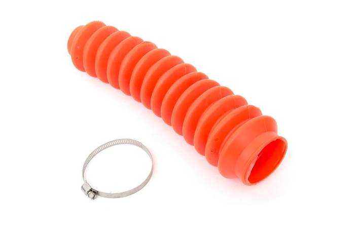 Rough Country - Rough Country Shock Boot Neon Orange Polyurethane Includes Stainless Steel Boot Clamp - 87172