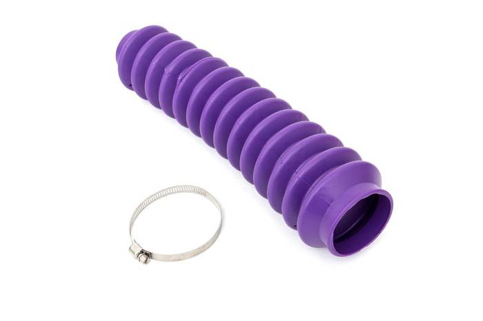 Rough Country - Rough Country Shock Boot Purple Polyurethane Includes Stainless Steel Boot Clamp - 87175