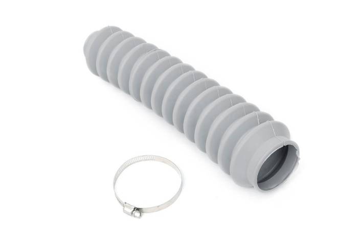 Rough Country - Rough Country Shock Boot Gray Polyurethane Includes Stainless Steel Boot Clamp - 87176