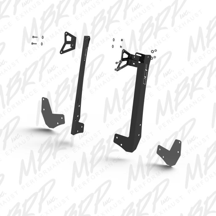 MBRP - MBRP Exhaust Formed Windshield Dual Light Kit - 50" 182760