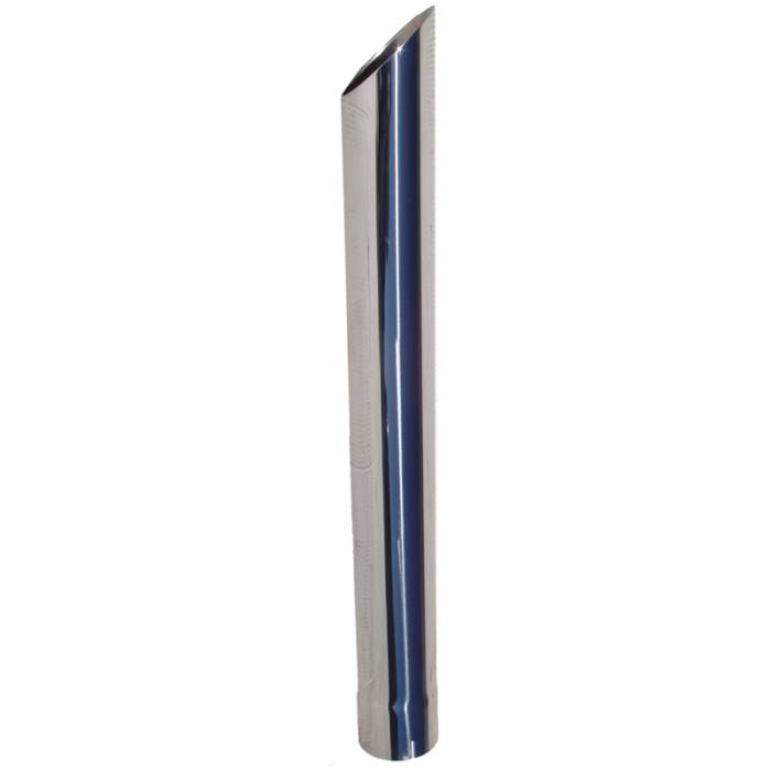 MBRP - MBRP Exhaust 1 pc Stack  4" Angle Cut  36" Mirror Polished T304 B1410