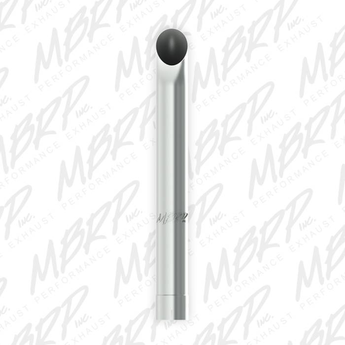 MBRP - MBRP Exhaust 1 pc Stack  4" Turn Out  36" Mirror Polished T304 B1430