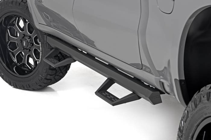 Rough Country - Rough Country SRL2 Adj Aluminum Step Crew Cab Silverado/Sierra 1500/2500HD (19-26) - 11019