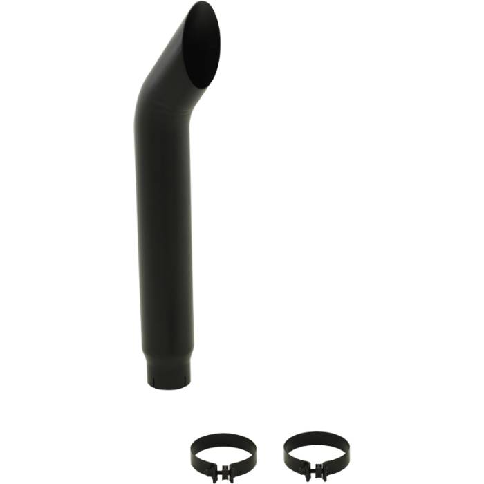 MBRP - MBRP Exhaust 1 pc Stack 5" Aussie Style, 36" Back Coated B1550BLK