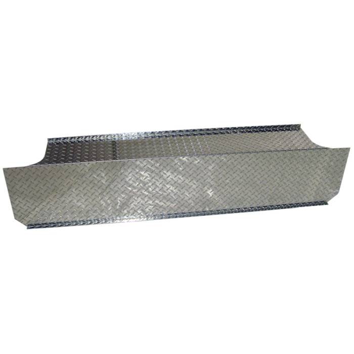 MBRP - MBRP Exhaust Checker Plate Cover to Conceal "T" Pipe in Bed BB0002