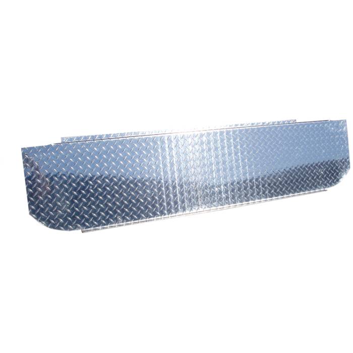 MBRP - MBRP Exhaust Checker Plate Cover to Conceal "T" Pipe in Bed BB0003