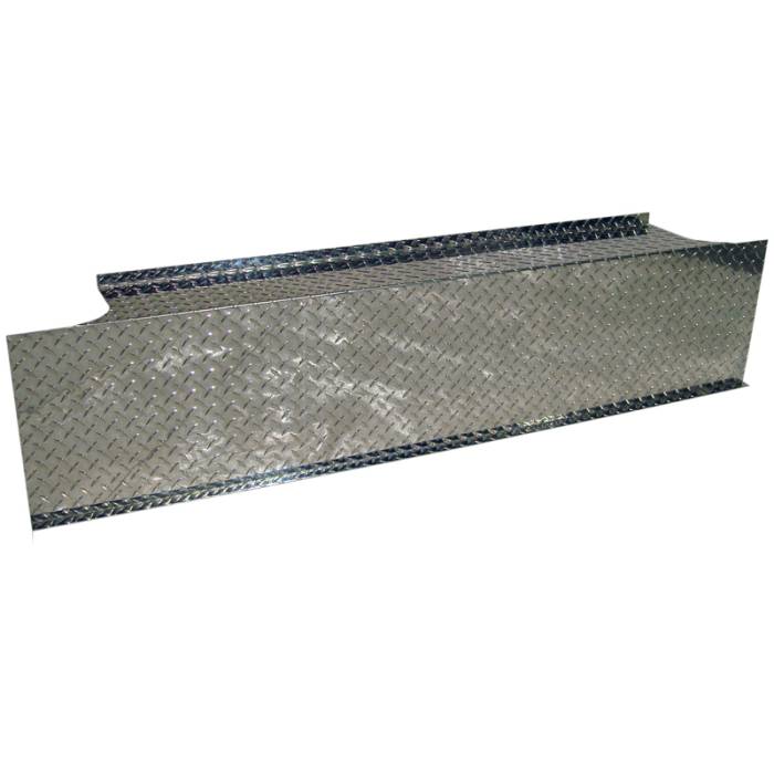 MBRP - MBRP Exhaust Checker Plate Cover to Conceal "T" Pipe in Bed BB0004