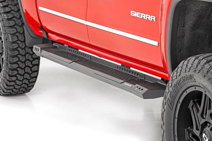 Rough Country - Rough Country HD2 Running Boards 07-19 Silverado/Sierra Crew Cab - SRB071785
