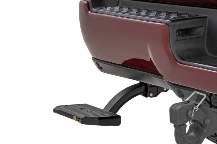 Rough Country - Rough Country Retractable Bed Step Manual Pull Ram 2500/3500 2WD/4WD (2019-2026) - PW050141
