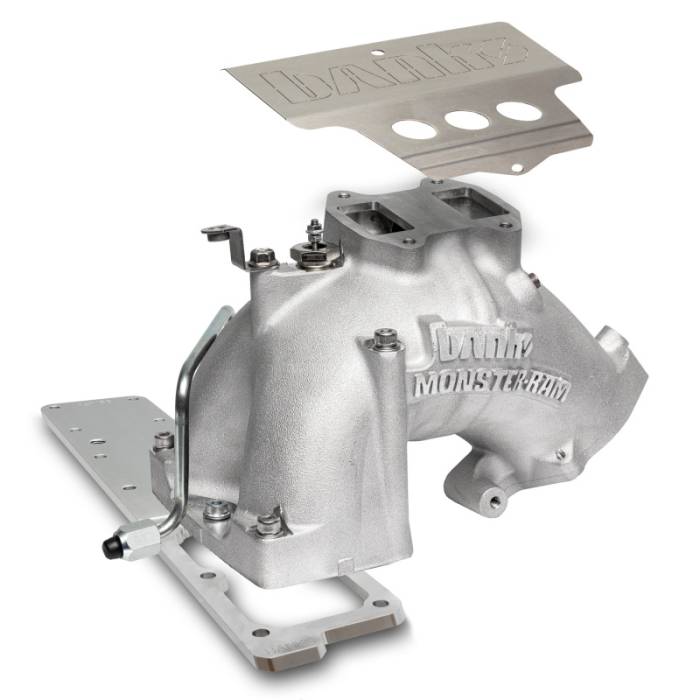 Banks Power - Banks Power 13-18 Ram 3500/4500/5500 6.7L Diesel Monster-Ram Intake System w/Fuel Line - Natural - 42804-N