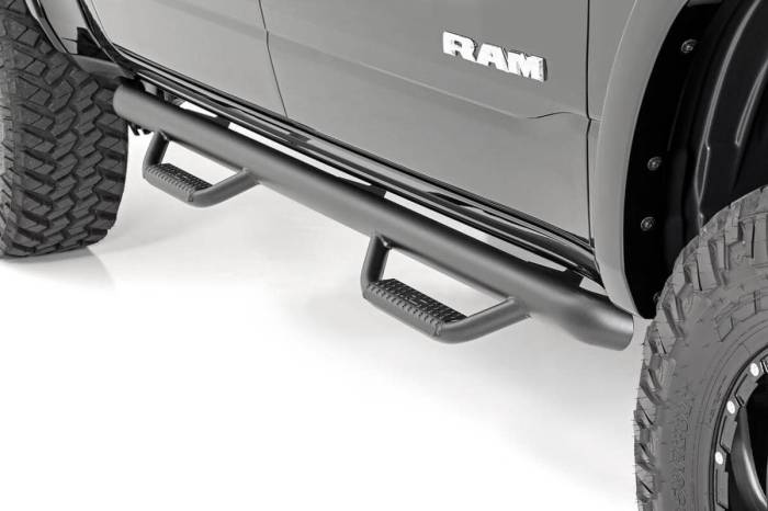 Rough Country - Rough Country RAM Cab Length Nerf Steps 19-20 RAM 1500 Crew Cab 5 Foot 7 Inch Bed - RCD1980CC