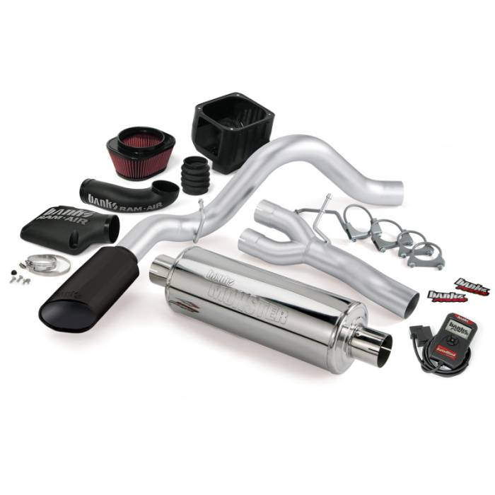 Banks Power - Banks Power 09 Chevy 5.3L CCSB/ECSB FFV Stinger System - SS Single Exhaust w/ Black Tip - 48039-B