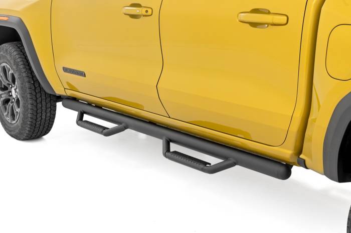 Rough Country - Rough Country Nerf Steps Cab Length Chevy/GMC Canyon/Colorado 2WD/4WD (2015-2026) - RCG1583CCB