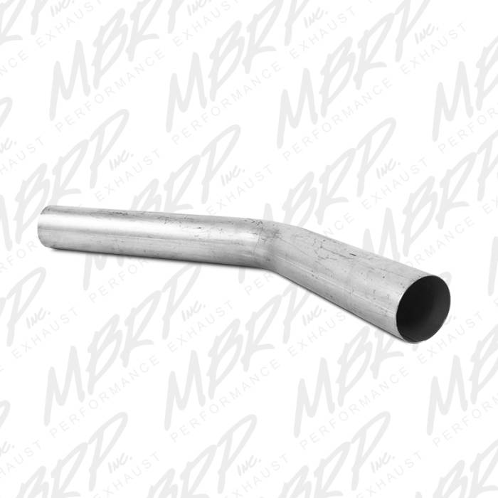 MBRP - MBRP Universal 3.5in - 45 Deg Bend 12in Legs Aluminized Steel (NO DROPSHIP) - MB2011