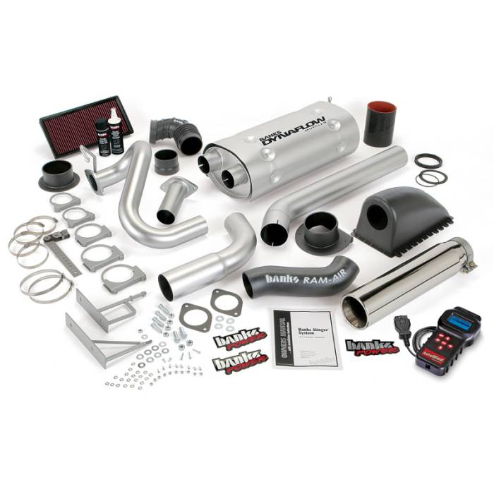 Banks Power - Banks Power 01-07 GM 8.1 Mh-W - All (L-Exit) Stinger System w/ AutoMind - 49568