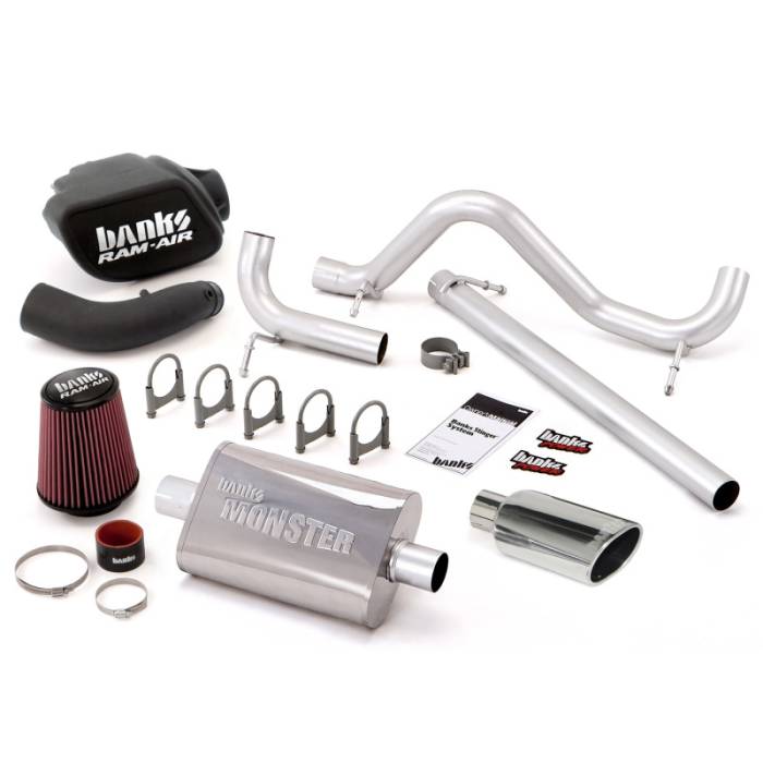 Banks Power - Banks Power 07-11 Jeep 3.8L Wrangler - 2dr Stinger System (no AutoMind) - 51338