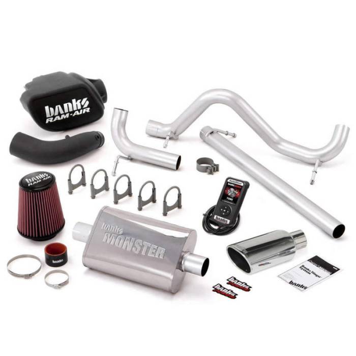 Banks Power - Banks Power 07-11 Jeep 3.8L Wrangler - 2dr Stinger System w/ AutoMind - 51339